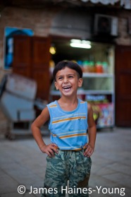Young boy in Sur, South Lebanon
